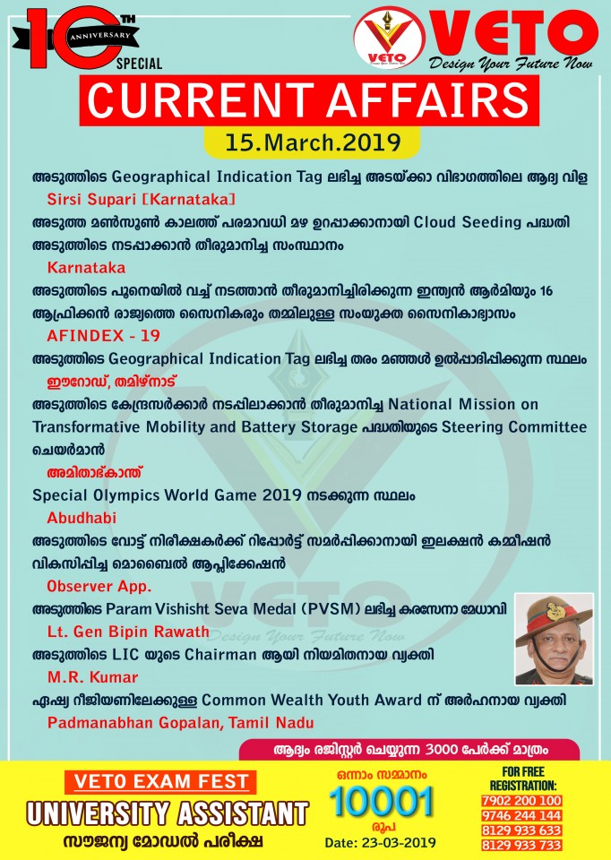 Current Affairs